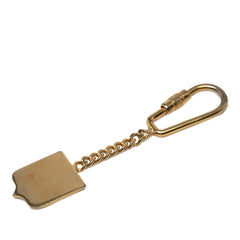 Gold Plated Triomphe Key Chain