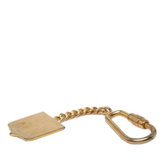 Gold Plated Triomphe Key Chain