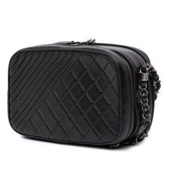 Small Quilted Lambskin Coco Boy Camera Bag