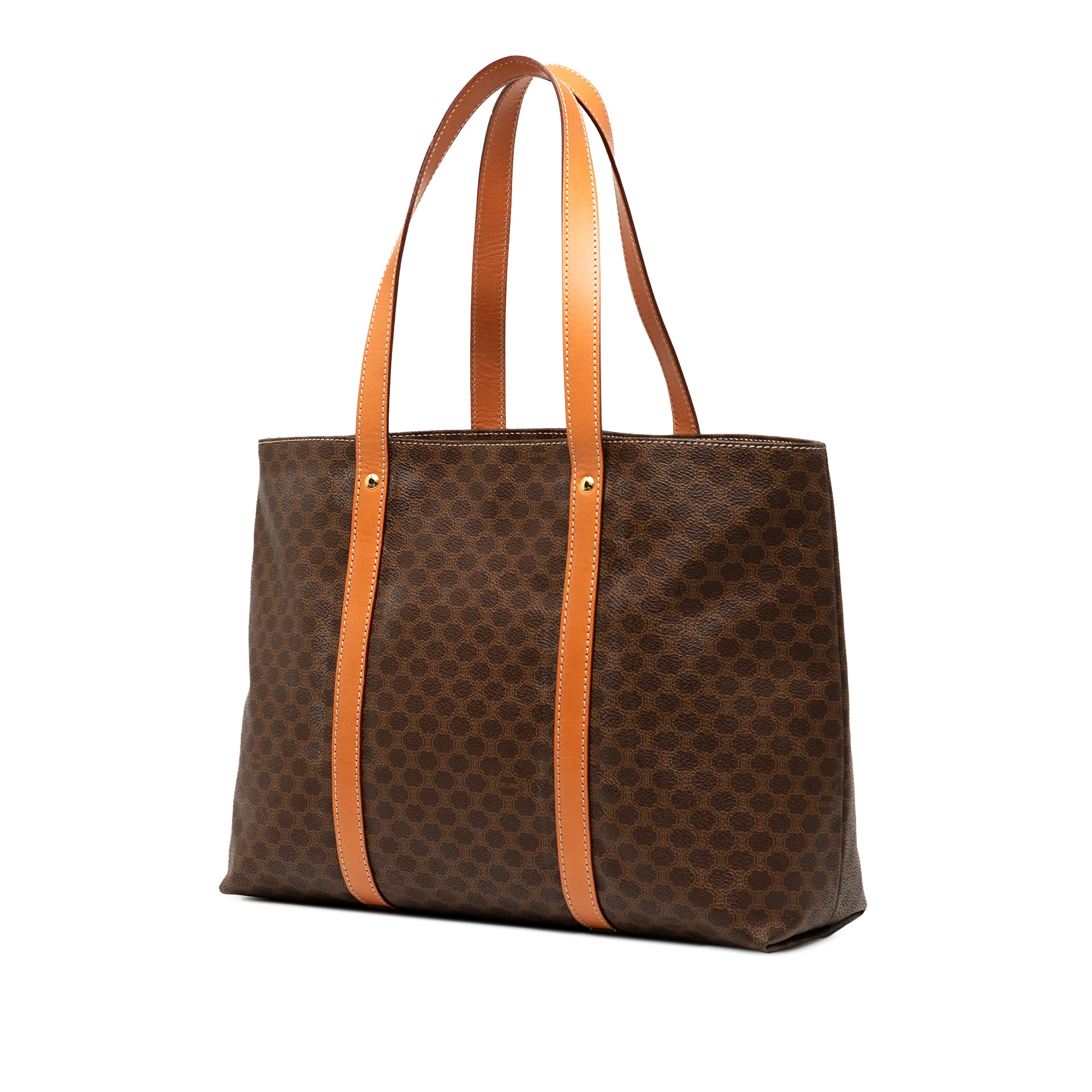 Macadam Coated Canvas Tote