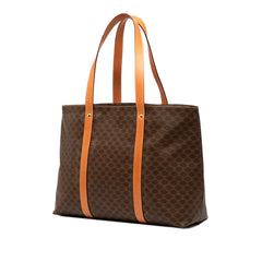 Macadam Coated Canvas Tote