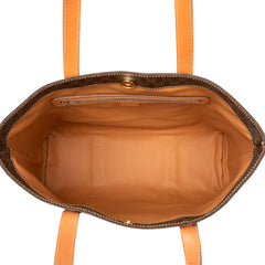 Macadam Coated Canvas Tote