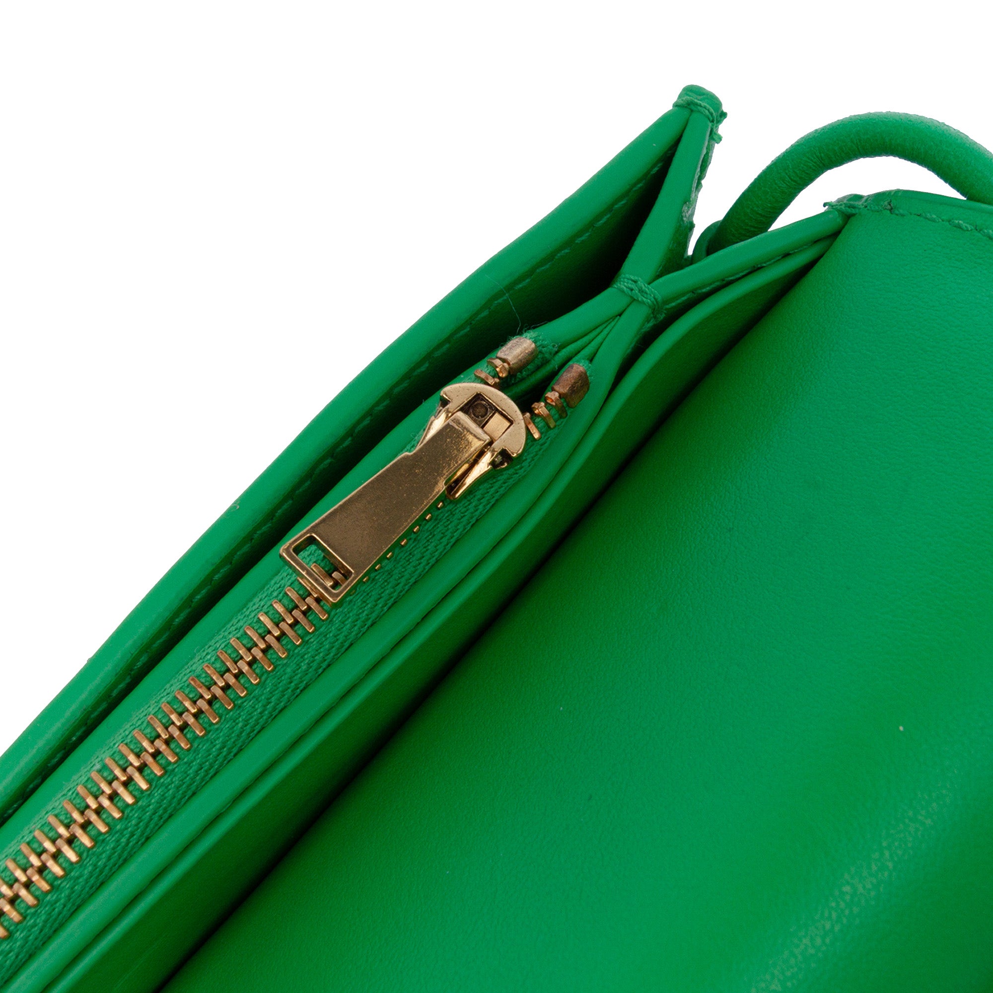 Nappa Intrecciato Studded Wallet On Strap