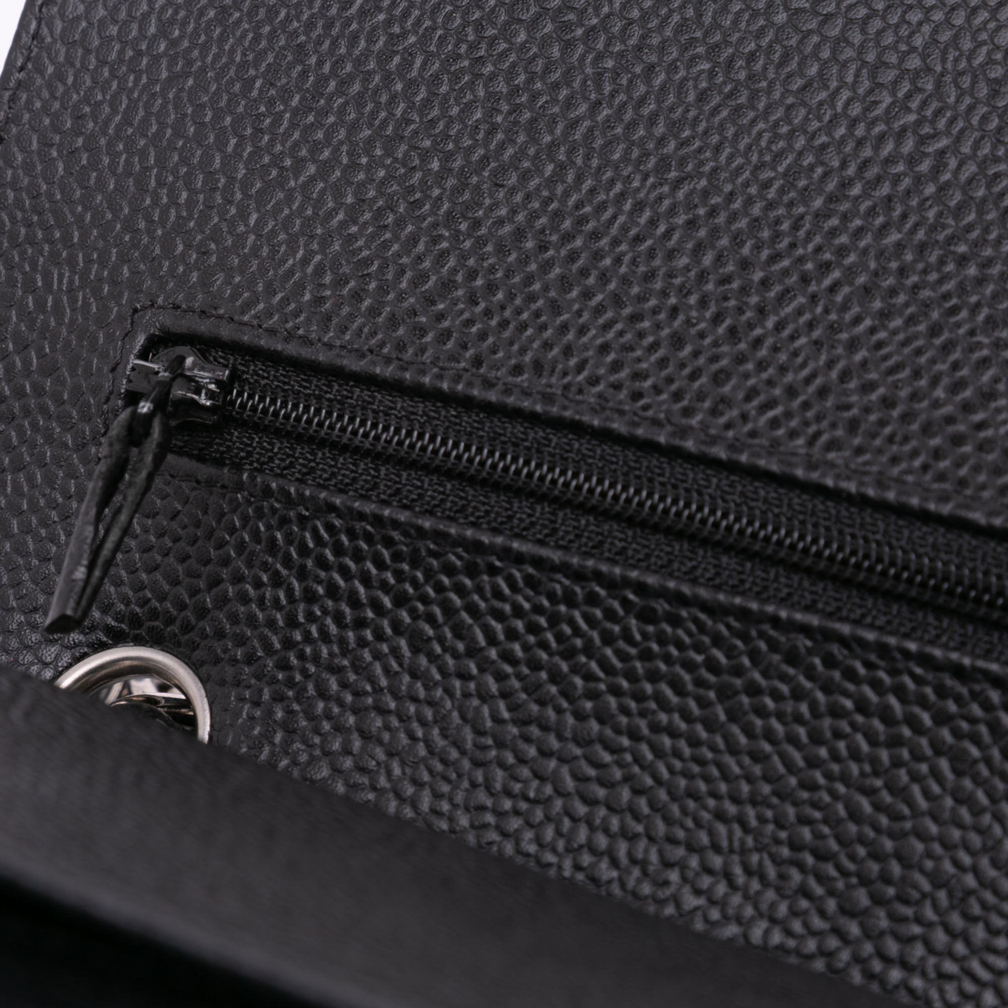 Jumbo Classic Caviar Double Flap
