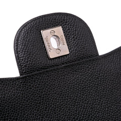 Jumbo Classic Caviar Double Flap