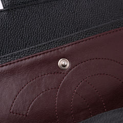 Jumbo Classic Caviar Double Flap