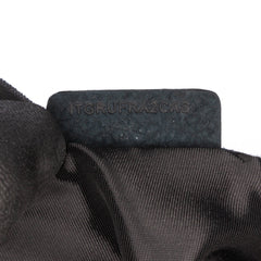 Nubuck Bow Barrel Top Handle Bag