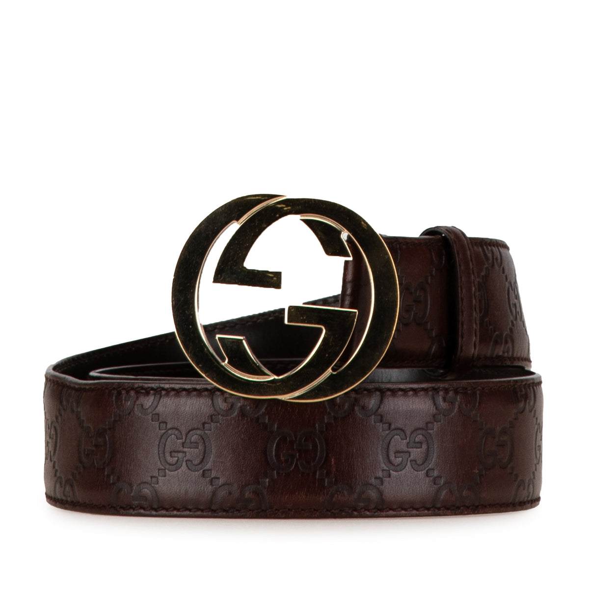 Guccissima Interlocking G Belt