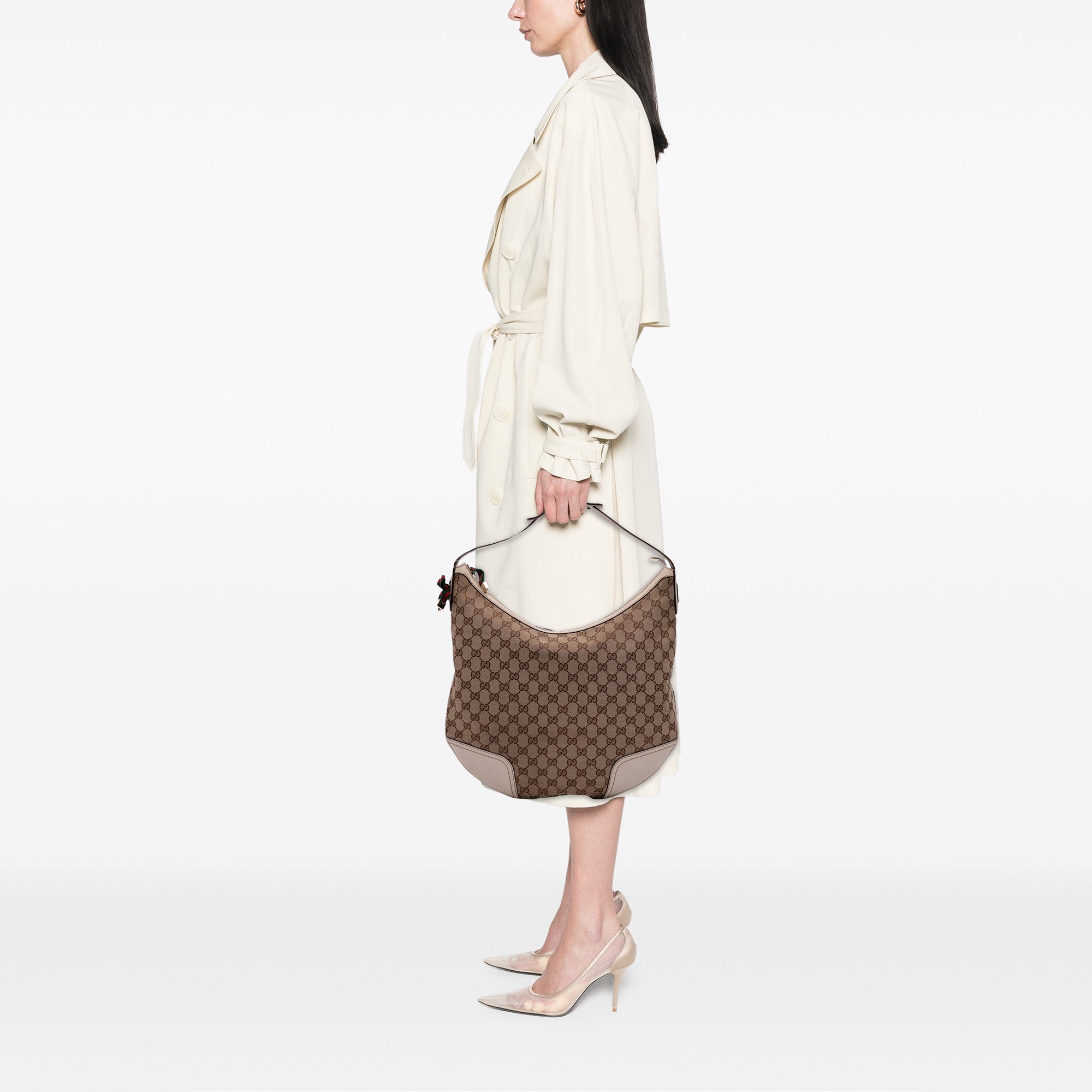 Large GG Canvas Princy Hobo