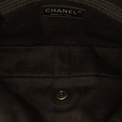 Medium Quilted Iridescent Caviar Easy Flap