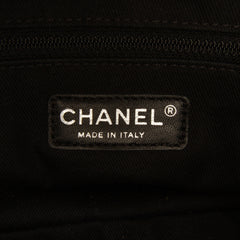 Medium Quilted Iridescent Caviar Easy Flap