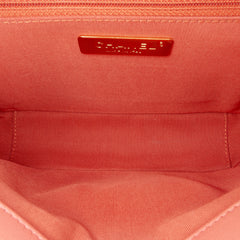 Quilted Lambskin Chain Infinity Top Handle Bag