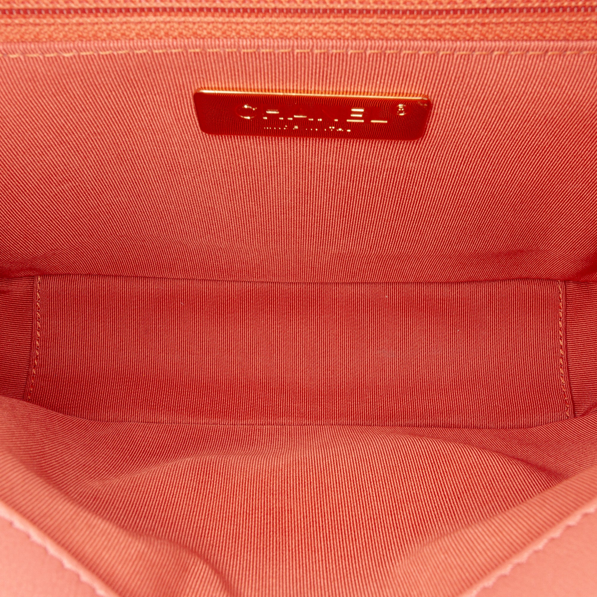 Quilted Lambskin Chain Infinity Top Handle Bag