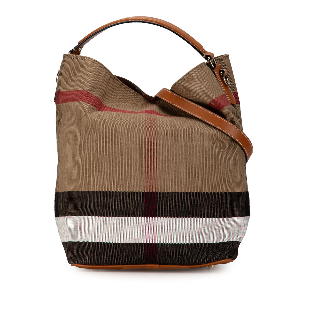 House Check Canvas Ashby Satchel