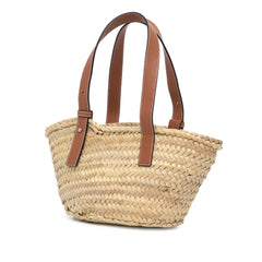 Small Raffia Basket Tote