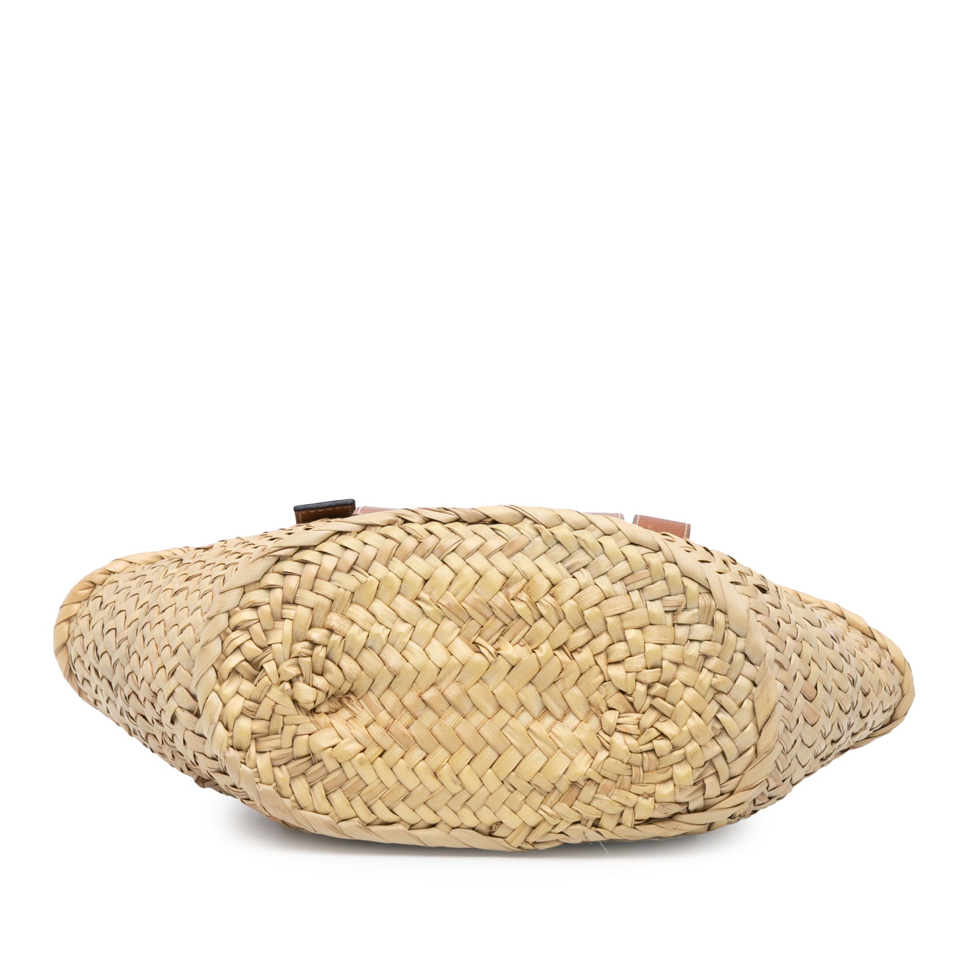 Small Raffia Basket Tote