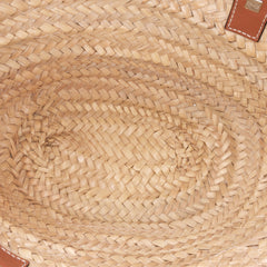 Small Raffia Basket Tote