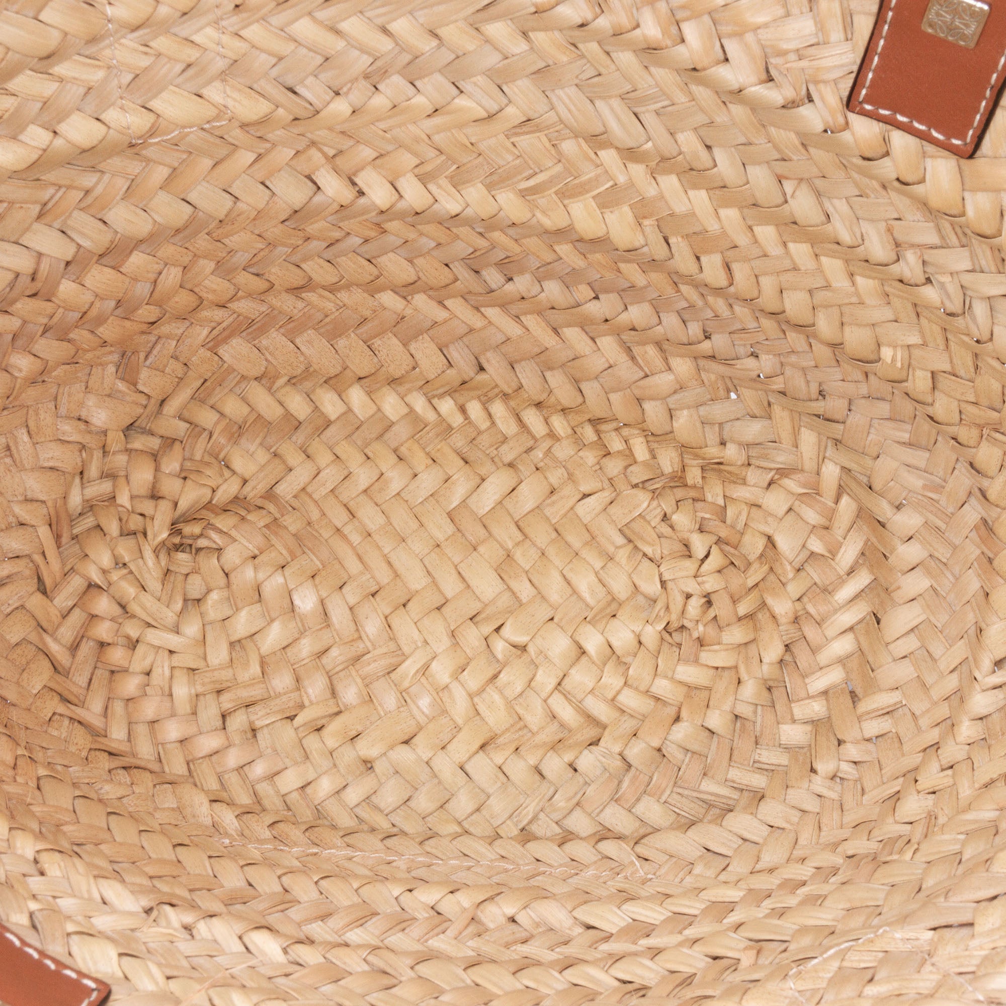 Small Raffia Basket Tote