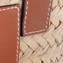 Small Raffia Basket Tote