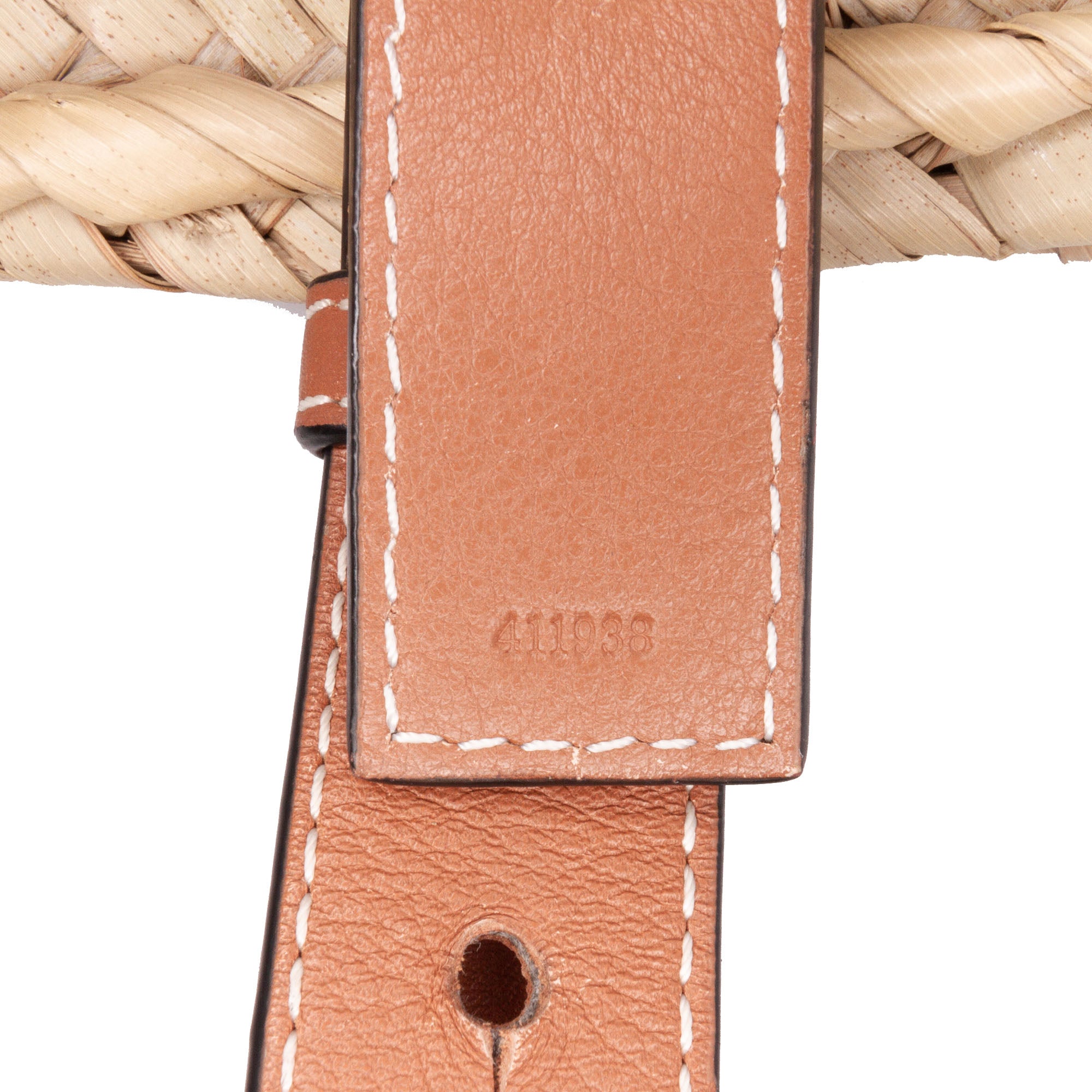 Small Raffia Basket Tote