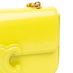 Calfskin Cuir Triomphe Chain Shoulder Bag