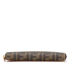 Zucca Coated Canvas Zip Around Long Wallet