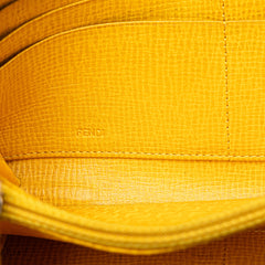 Zucca Coated Canvas Zip Around Long Wallet