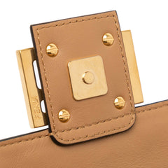 Zucca Embossed Baguette Satchel