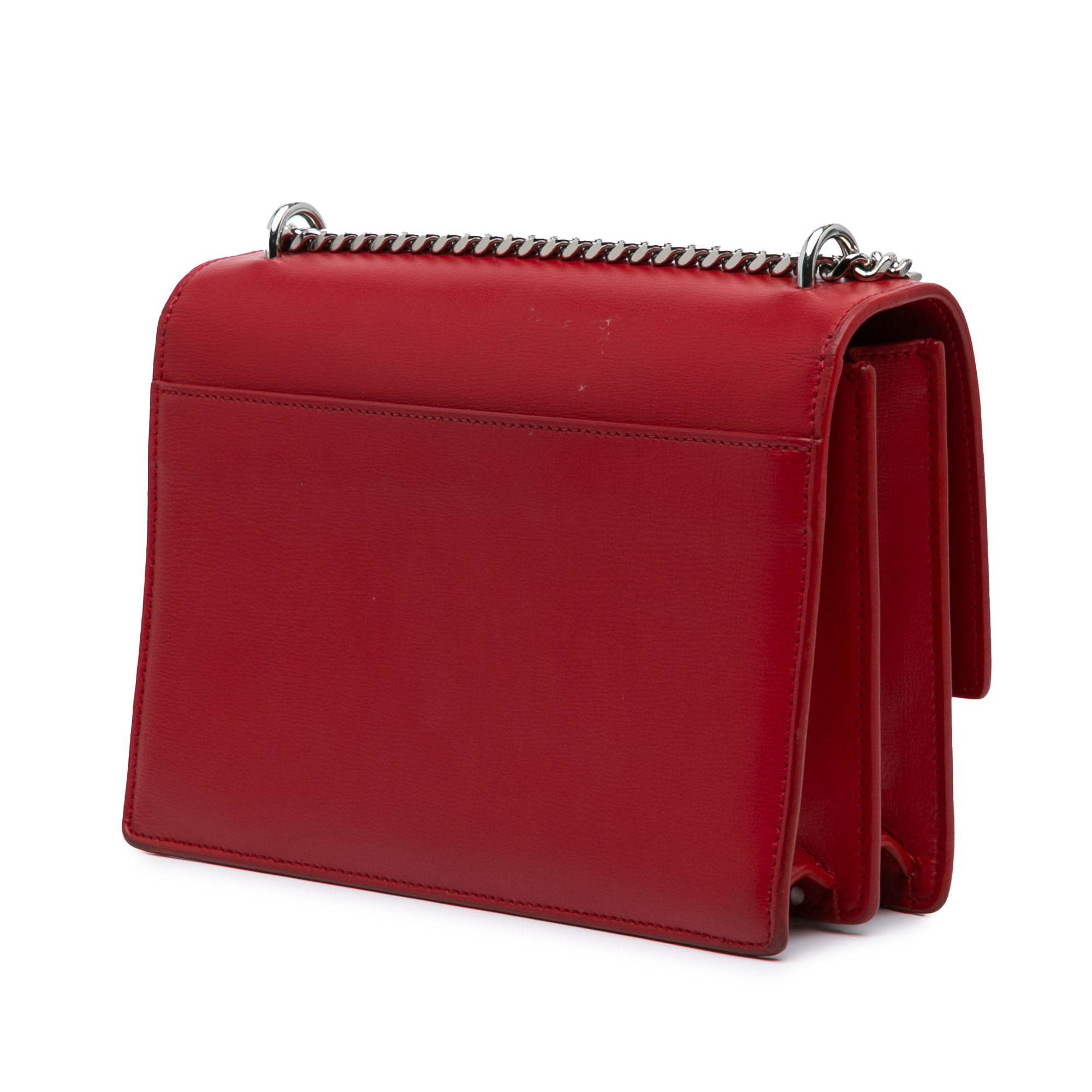 Medium Leather Monogram Sunset Crossbody