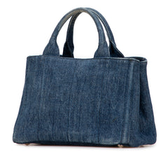 Small Denim Canapa Bijoux Satchel