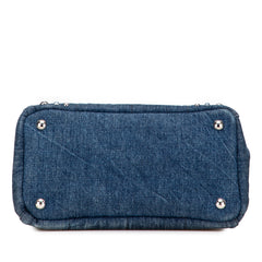 Small Denim Canapa Bijoux Satchel