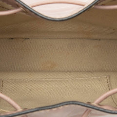 Small Leather Rockstud Bucket Bag