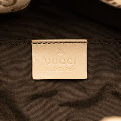 GG Canvas Bamboo Handbag