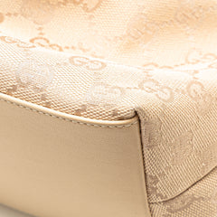 GG Canvas Bamboo Handbag