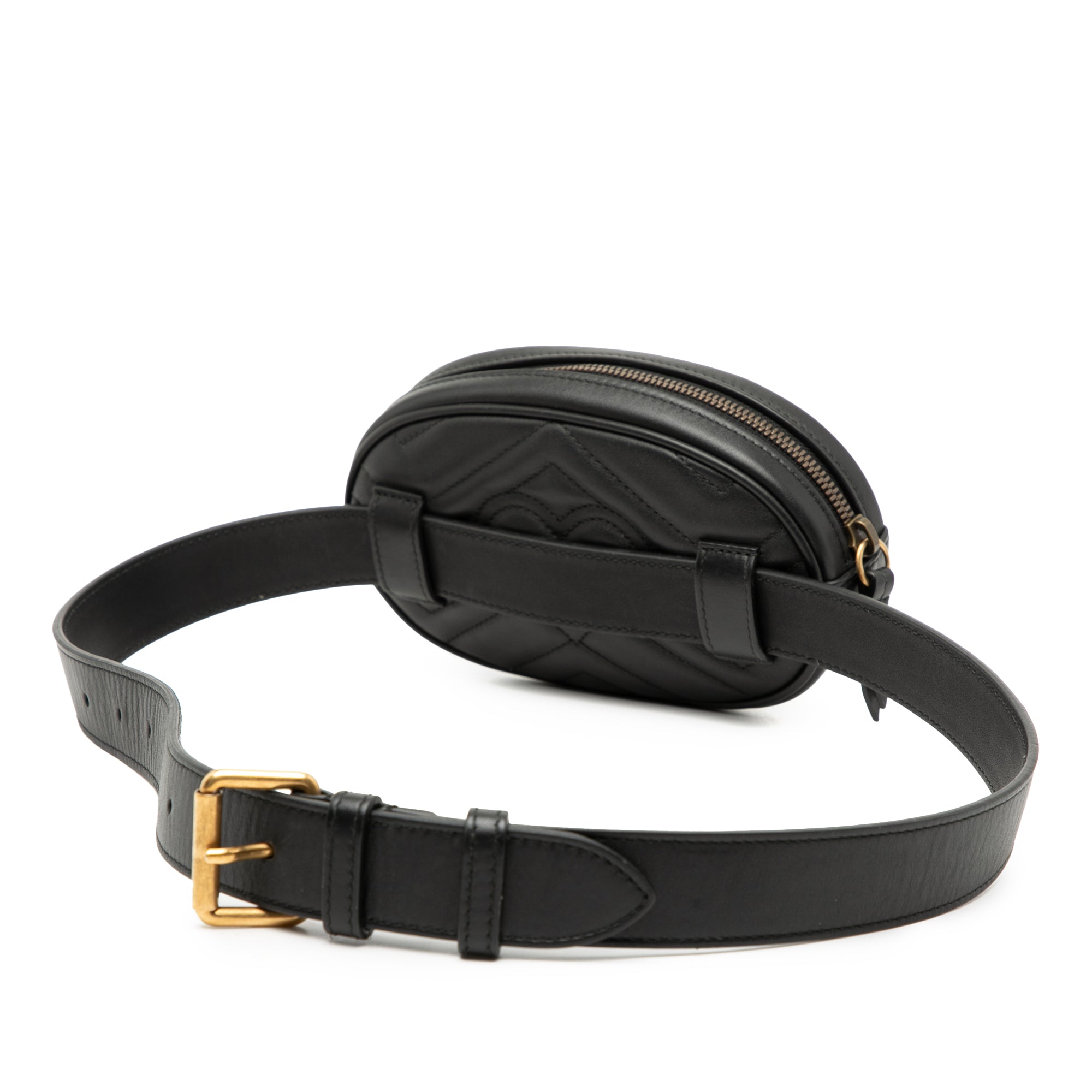 GG Marmont Matelasse Leather Belt Bag