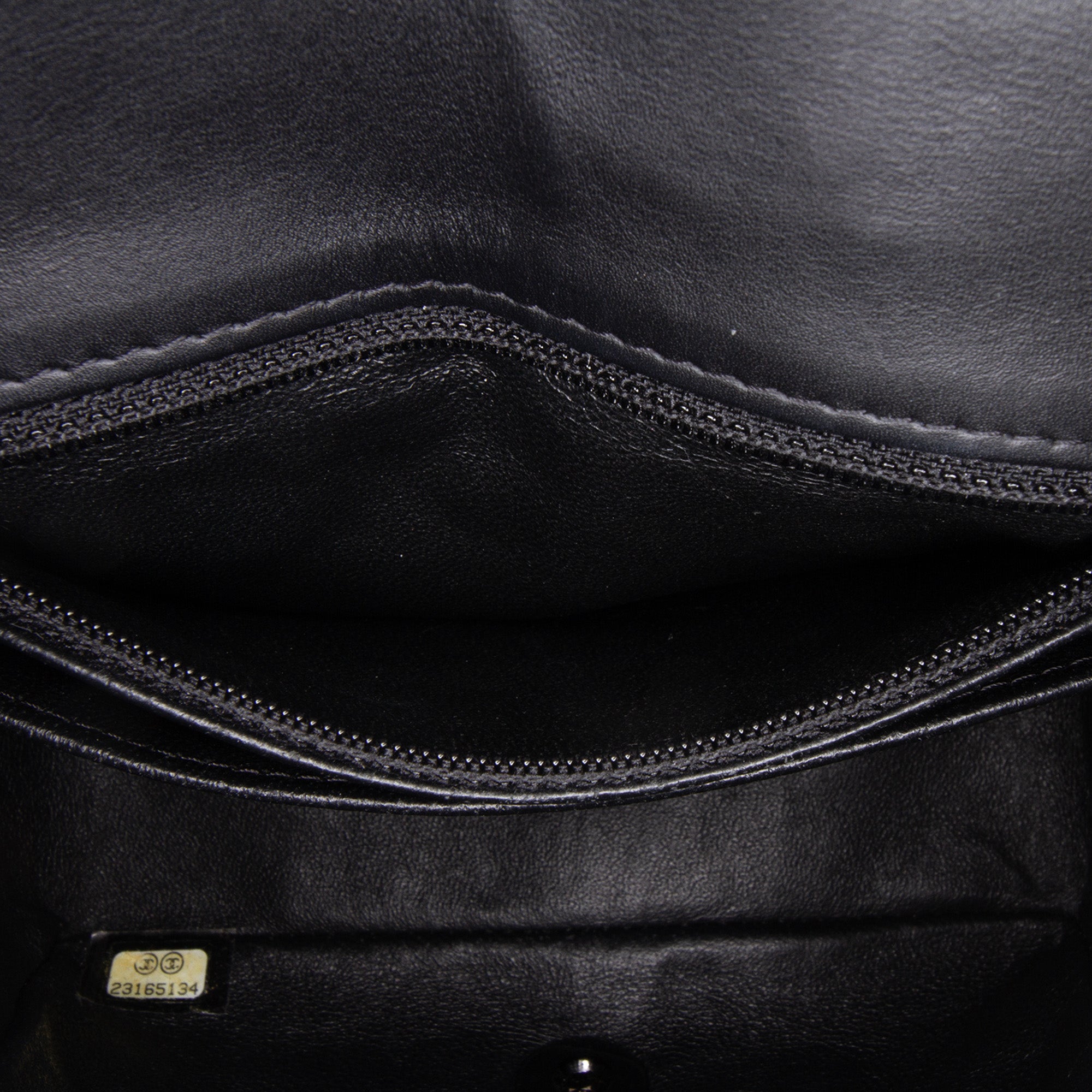 Mini Square Classic Patent Single Flap
