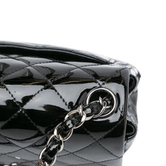 Mini Square Classic Patent Single Flap