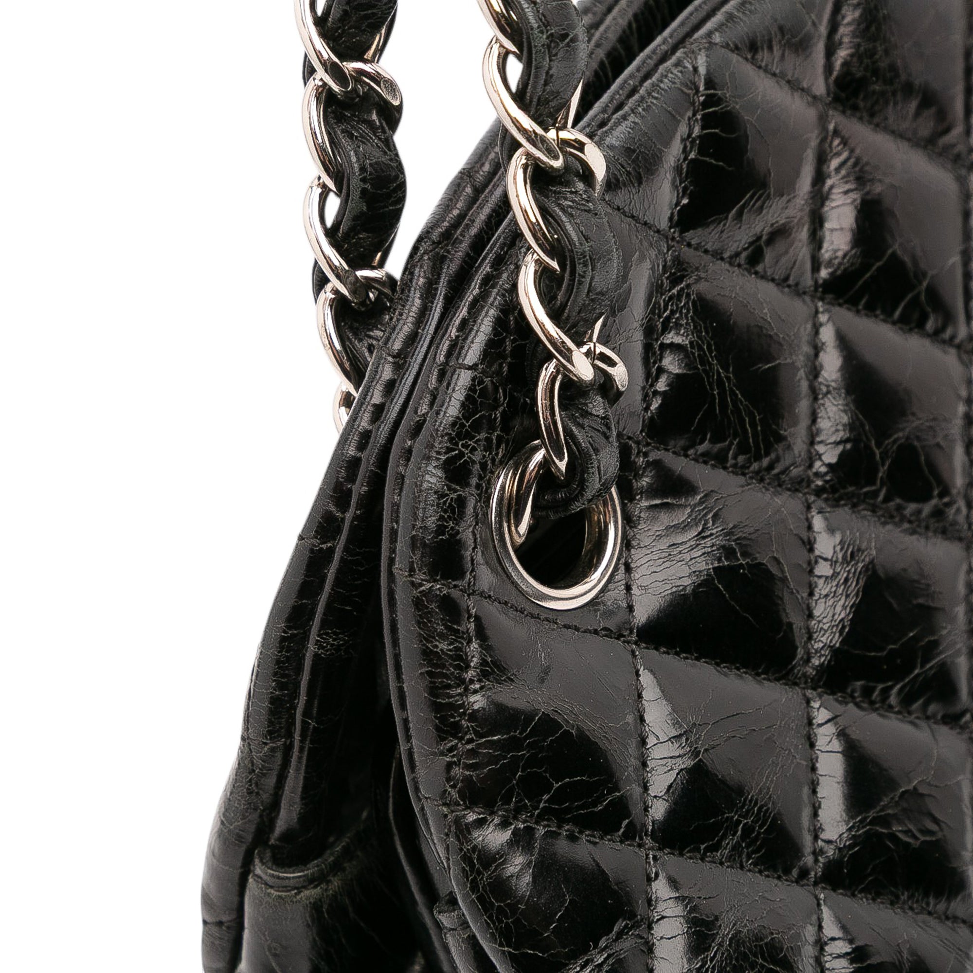 Large Aged Calfskin Just Mademoiselle Bowling Bag