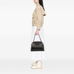Large Aged Calfskin Just Mademoiselle Bowling Bag