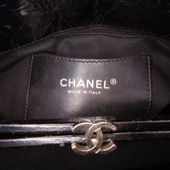Large Aged Calfskin Just Mademoiselle Bowling Bag