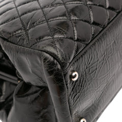 Large Aged Calfskin Just Mademoiselle Bowling Bag