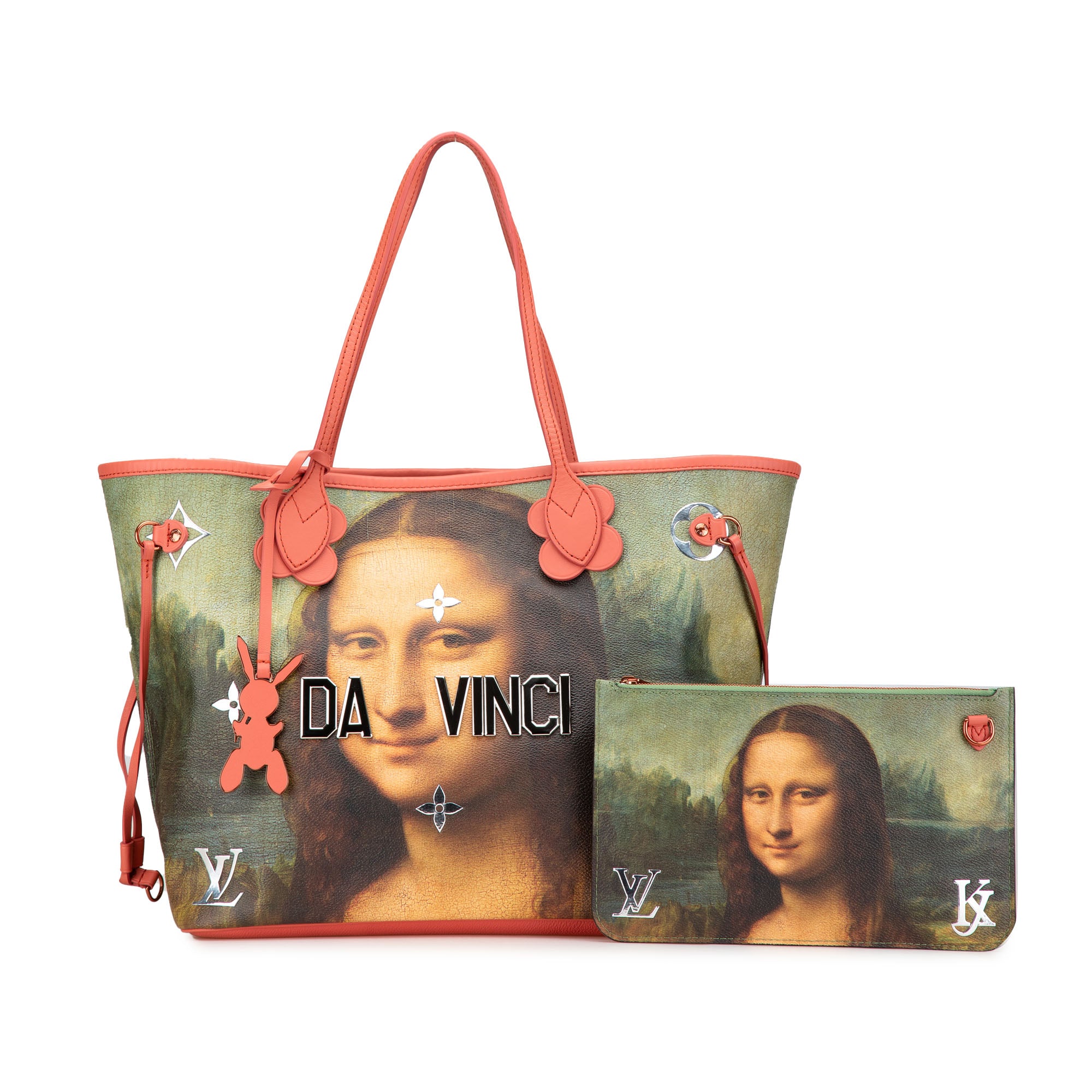 2017 Masters Collection Neverfull Jeff Koons Da Vinci MM