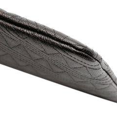 Medium Quilted Caviar O Case Clutch