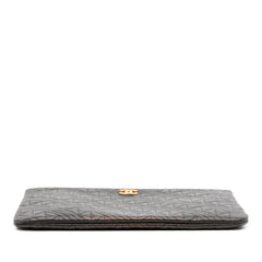 Medium Quilted Caviar O Case Clutch
