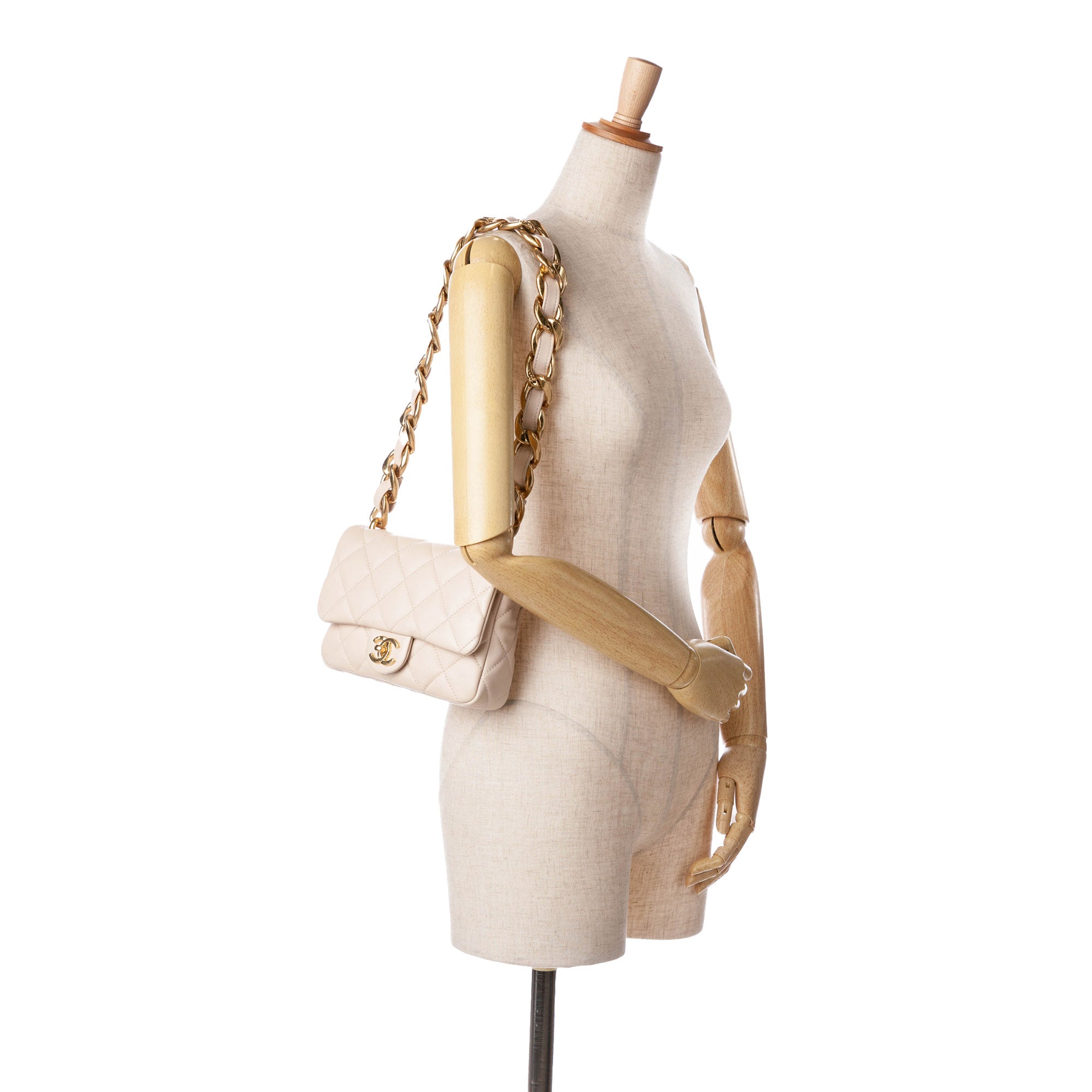 Small Quilted Lambskin Funky Town Flap