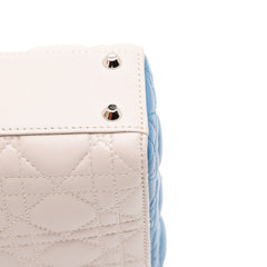 Mini Tricolor Lambskin Cannage Lady Dior