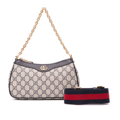Small GG Supreme Ophidia Web Satchel