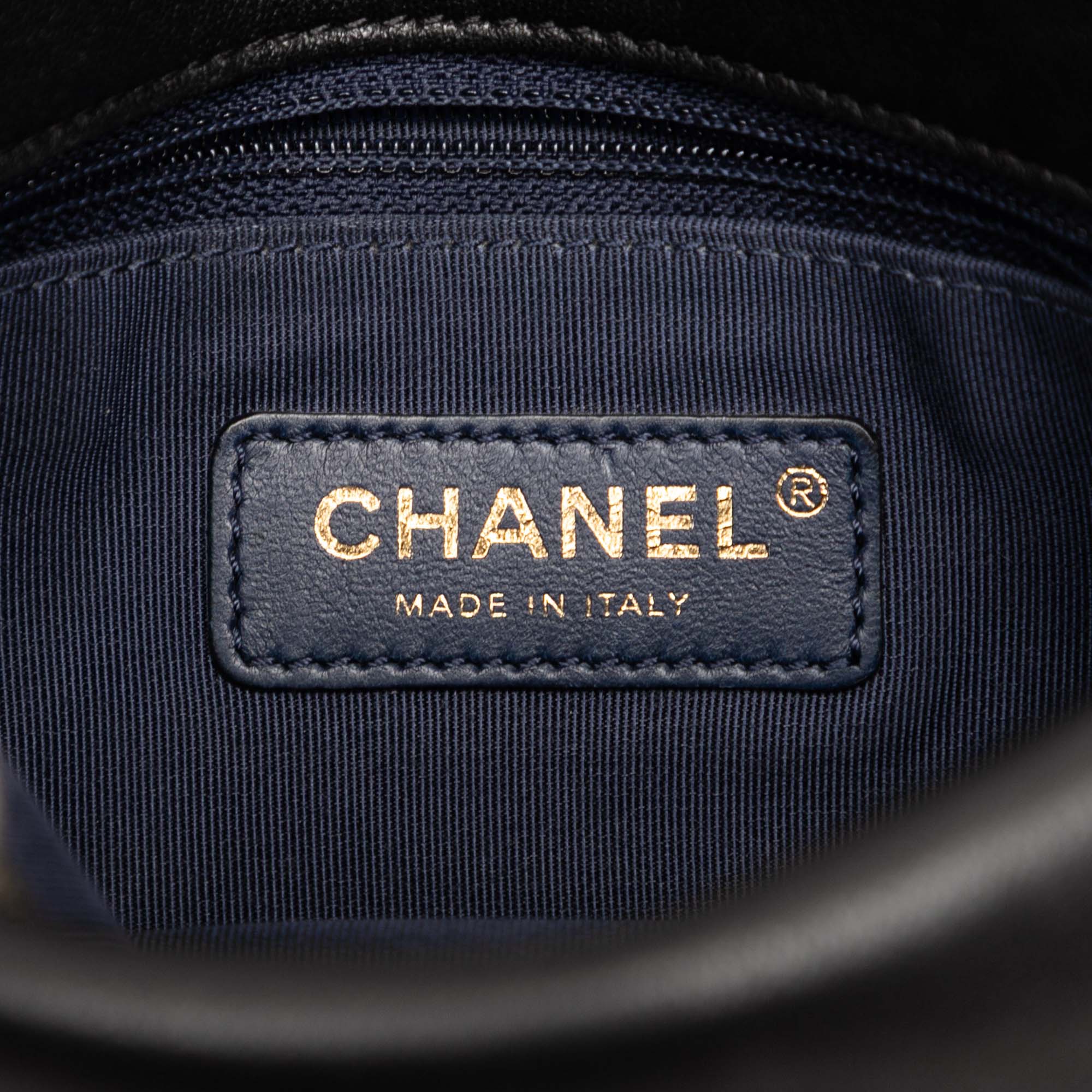 Chevron Calfskin Double Envelope Flap