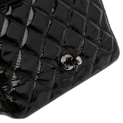 Mini Square Classic Patent Single Flap