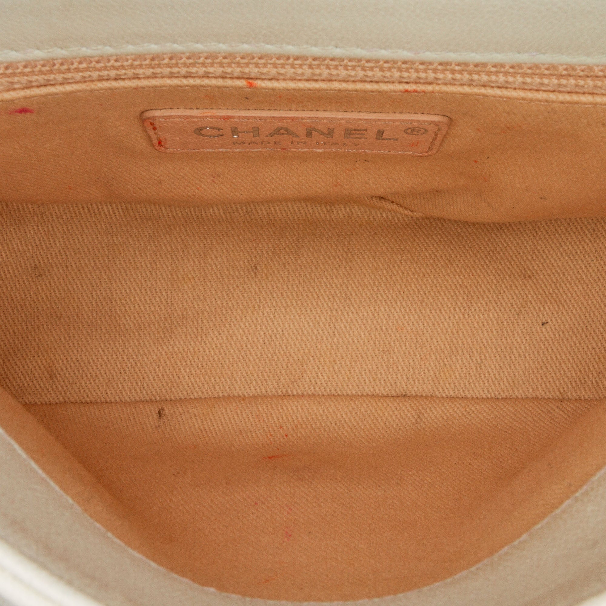 Small Quilted Lambskin Studded Bubble Flap